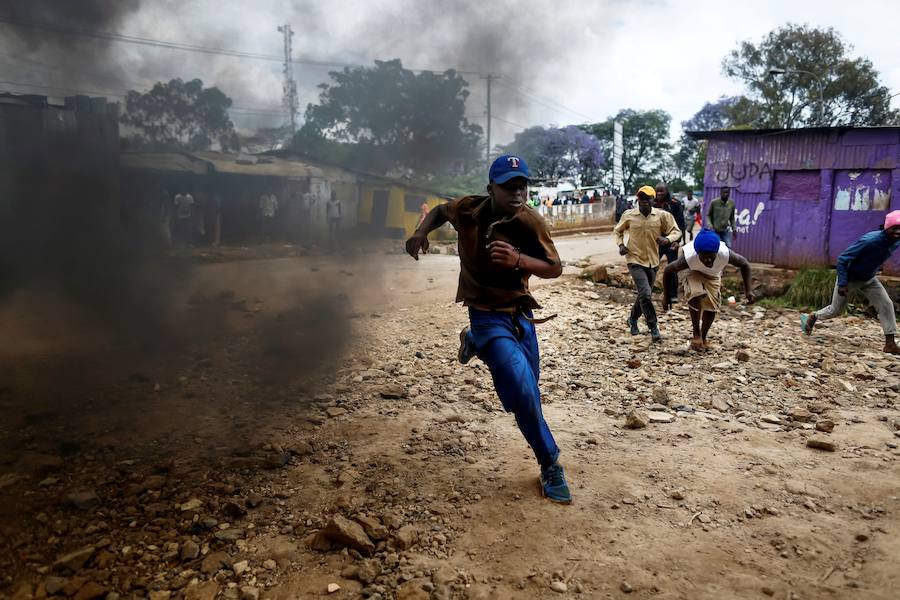 Enfrentamientos entre seguidores de la oposición y del presidente electo en Kenia