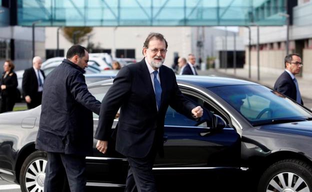 Mariano Rajoy en La Coruña.