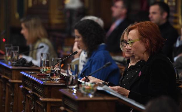 Imagen del pleno del Ayuntamiento.