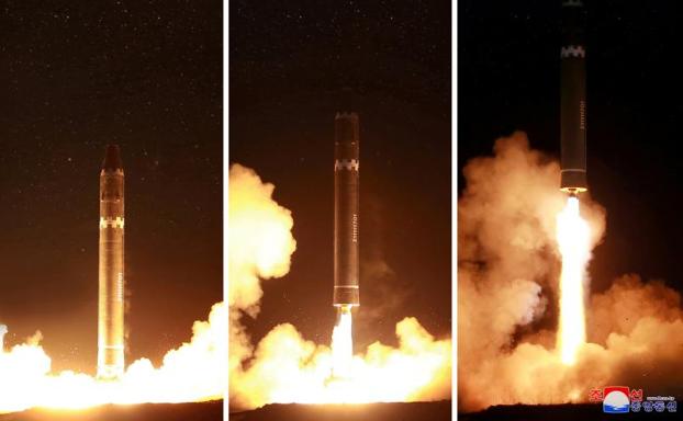 Corea del Norte presume de su último misil