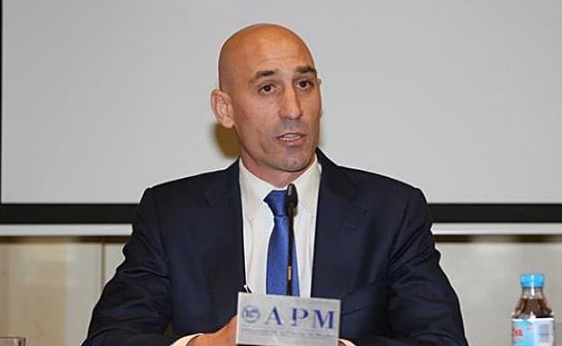 Rubiales, en su despedida de AFE