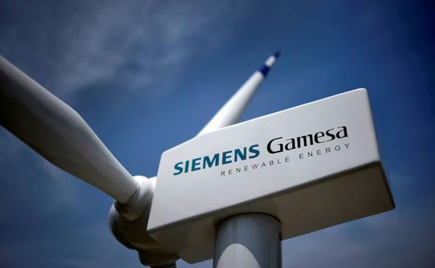 Aeroenerador de Siemens Gamesa.