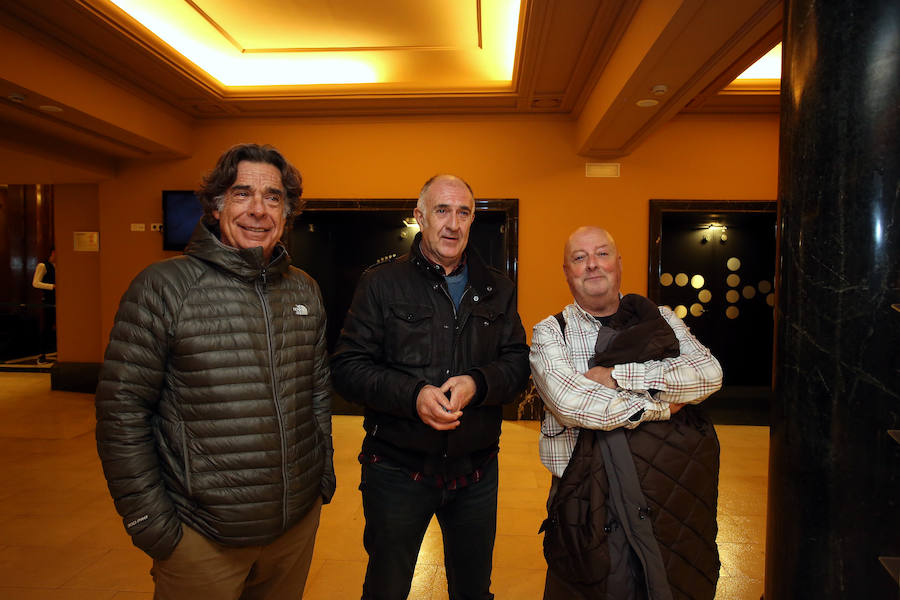 Carlos Goyarrola, José Pascual Otalora 'Spasky' y Javier Gorostiola.