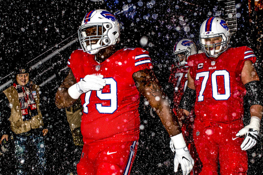 Una tormenta helada sorprendió a los Indianapolis Colts y los Buffalo Bills en pleno partido en Ochard Park