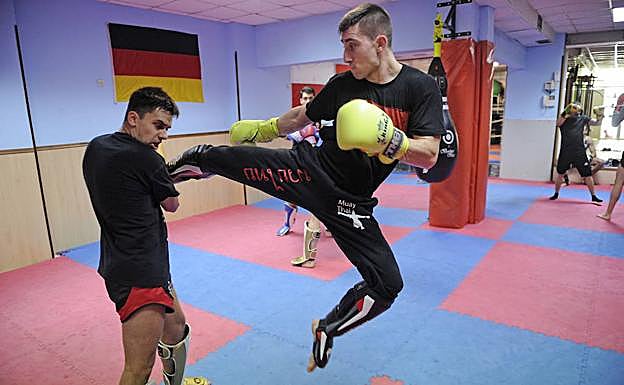 El competidor vizcaíno se ha formado en el prestigioso gimnasio Kwoon Shaolin. 
