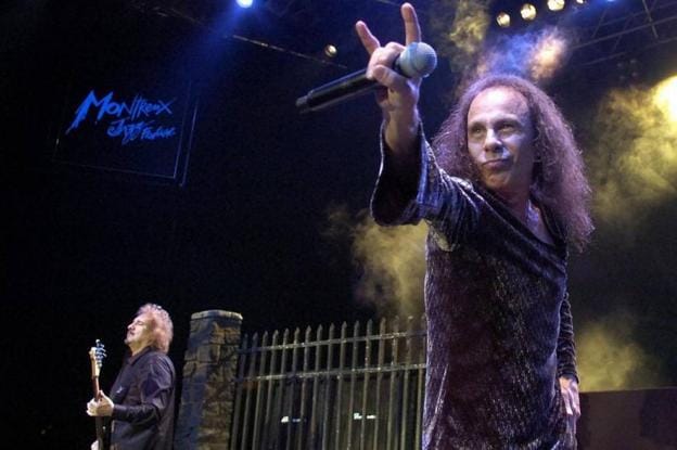 25 euros por ver un holograma de Ronnie James Dio en concierto