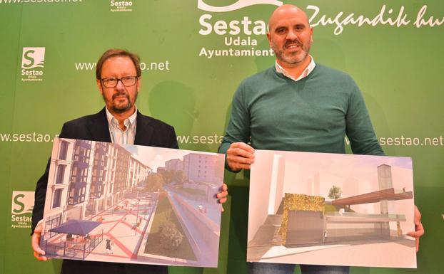 El proyecto cuenta con un nuevo ascensor urbano y una pasarela. 