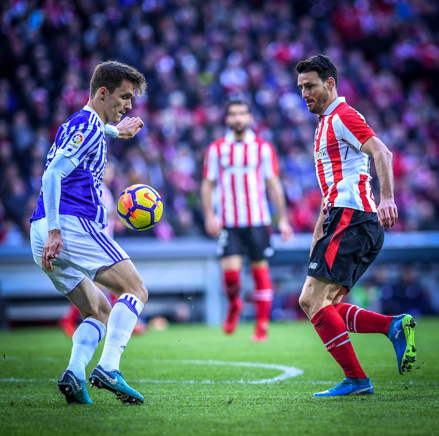 Las mejores imágenes del partido entre los dos equipos vascos.