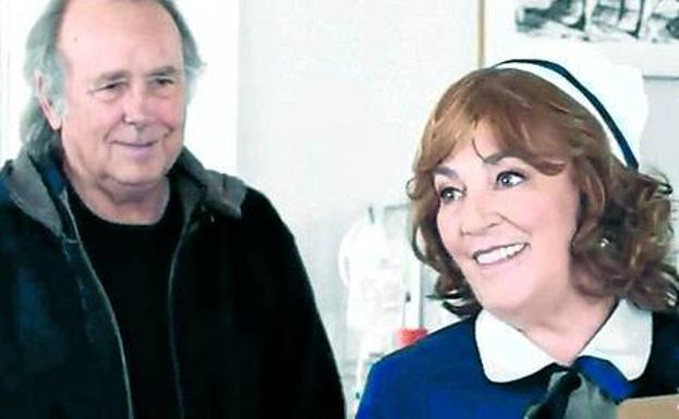 Serrat y Maura, en el anuncio de Campofrio 2017.