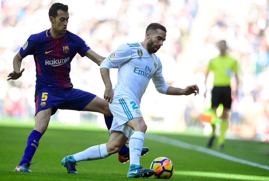 El conjunto azulgrana dejó prácticamente sentenciada la Liga en el Bernabéu tras su victoria por 0-3. 