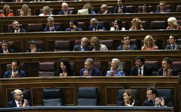 Una sesión en el Congreso de los Diputados. 