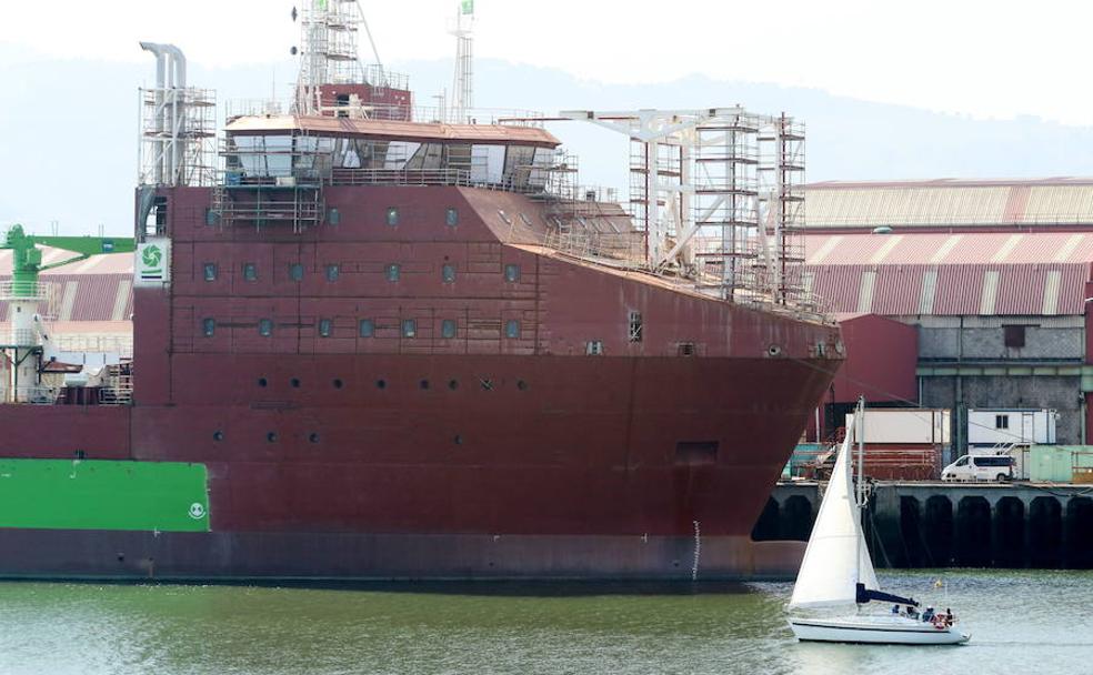 Instalaciones de La Naval en Sestao.