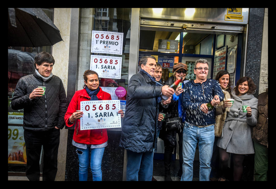 El primer premio de &#039;El Niño&#039; cae en íntegro en Bilbao