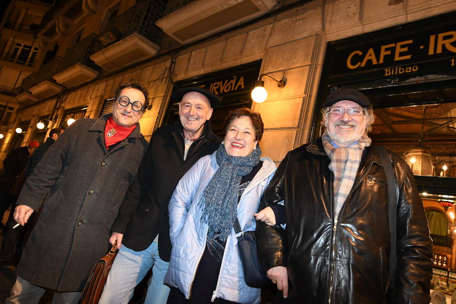 Gontzal Azkoitia, Alberto Ruiz de Asua, Nati Ortiz de Zárate y Luis Ángel Castresana. 