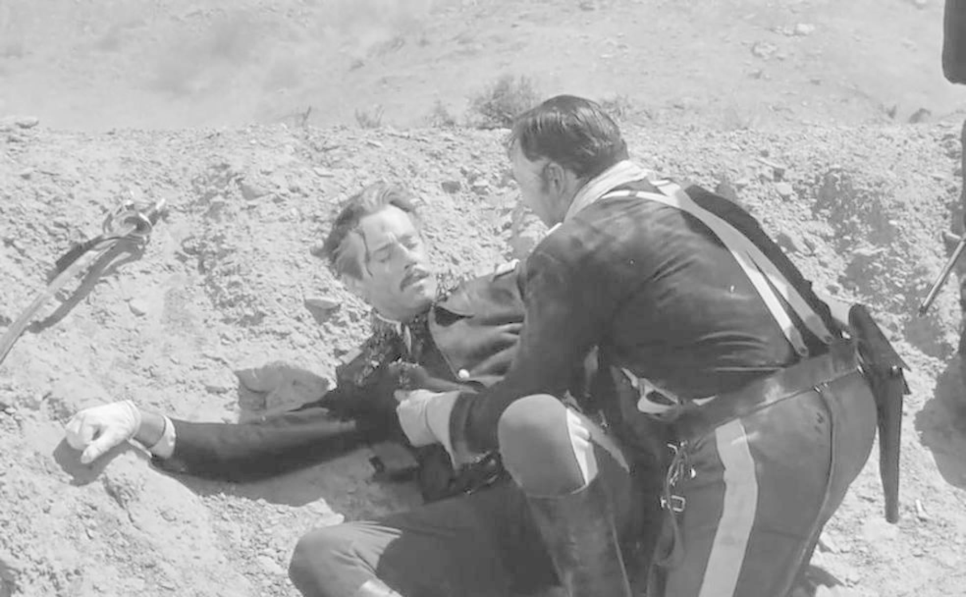 Henry Ford en una escena de 'Ford Apache'(1948).