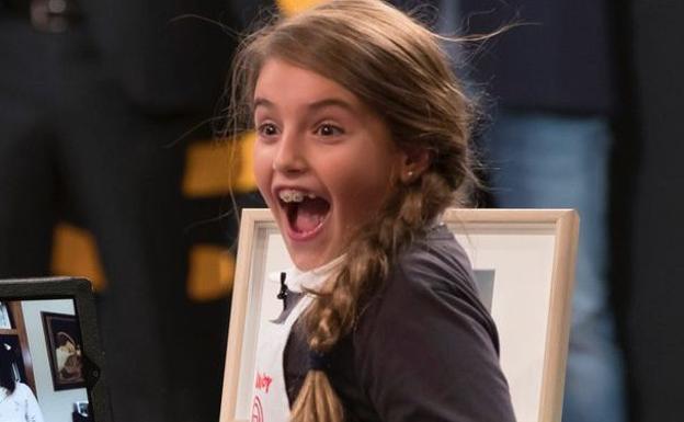 Esther Requena, ganadora de la quinta edición de 'MasterChef Junior'.