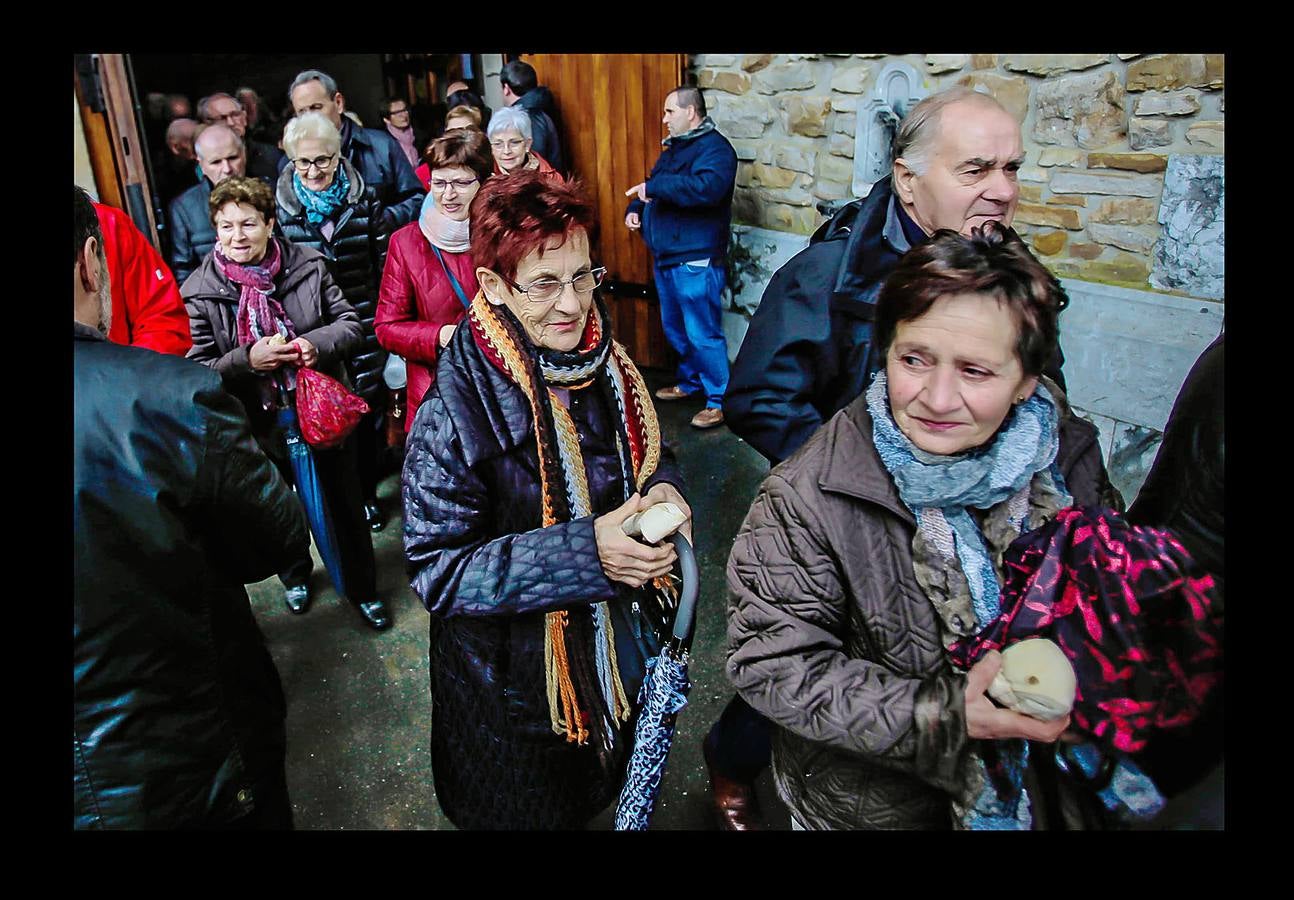 El Santuario de la localidad vizcaína ha celebrado hoy la festividad de su patrón 