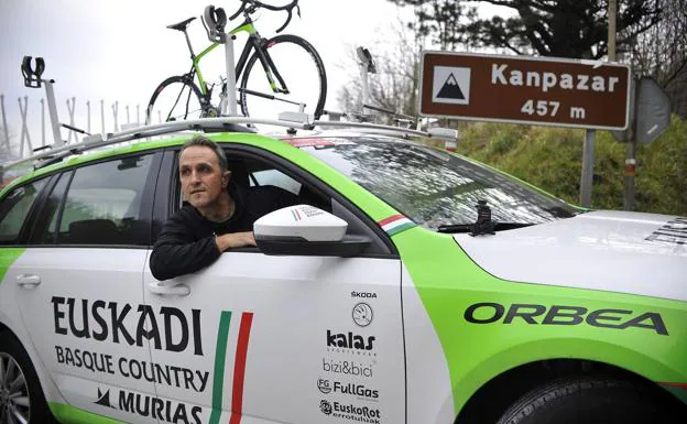 Jon Odriozola, director del equipo Murias-Euskadi. 