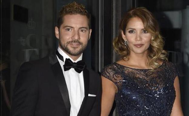 David Bisbal y Rosanna Zanetti.