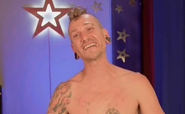 Álex, el faquir bilbaíno que 'tumbó' a Jorge Javier Vázquez con su show en 'Got Talent'