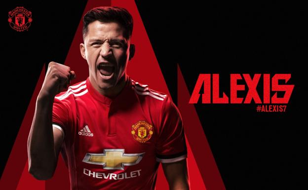 Alexis lucirá el número 7 en el Manchester United