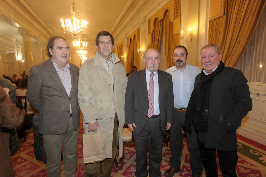 Juan Audicana, Carlos Lázaro, Andoni Rekagorri, Agustín Herranz y Jesús Lizaso.