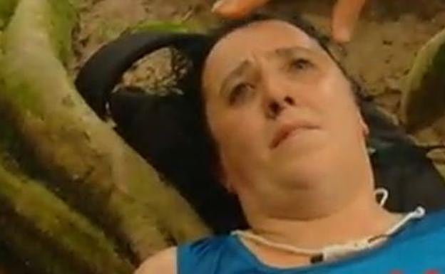 La cocinera de Pamplona sufrió una espeluznante caída.