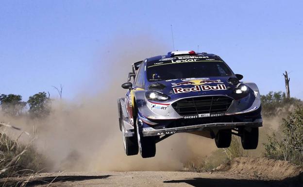 Sébastien Ogier, durante el Rally de Argentina. 