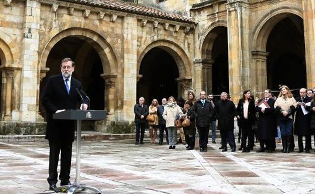 Rajoy recalca que «no hay ninguna alternativa» a la ley en Cataluña