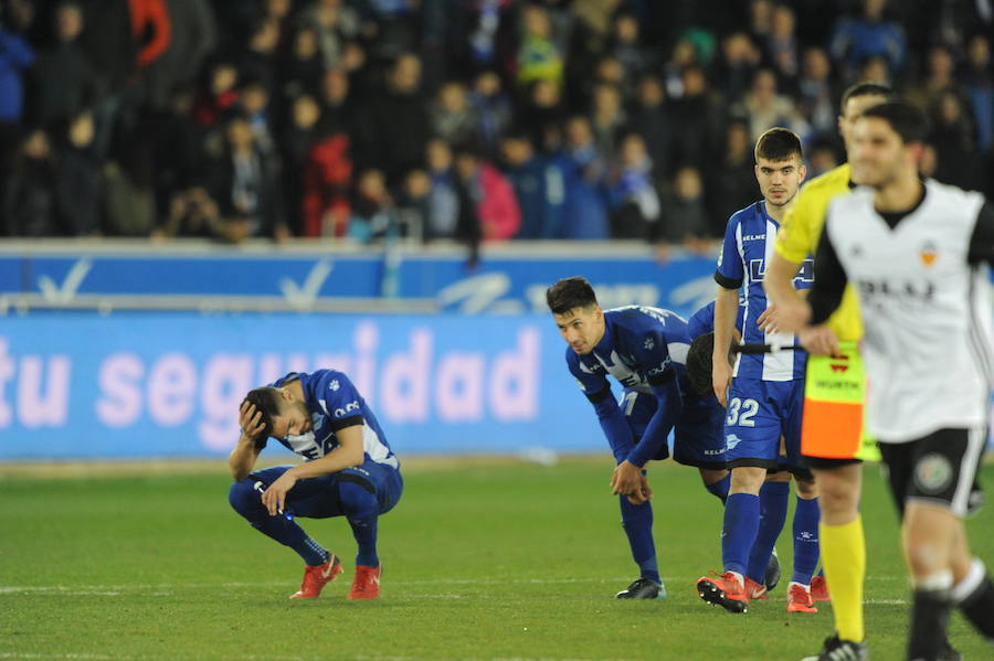 El estadio de Mendizorroza ha albergado este miércoles el partido de vuelta de los cuartos de final de la Copa del Rey 2017-2018