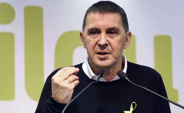 Arnaldo Otegi encabezará la delegación de EH Bildu. 