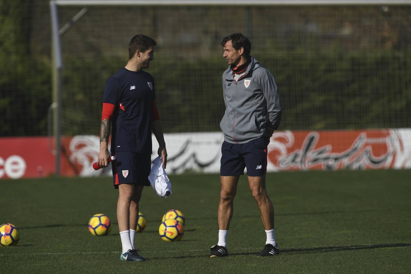 Primer entrenamiento de Iñigo Martínez como jugador del Athletic