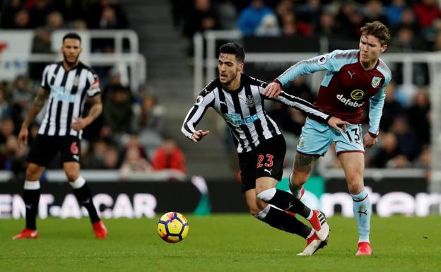 Mikel Merino fue titular ayer ante el Burnley.