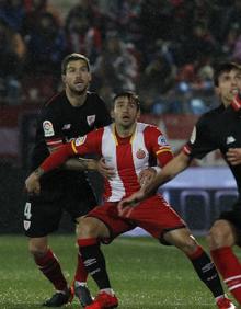 Imagen secundaria 2 - Yeray, en su debú con el Athletic.