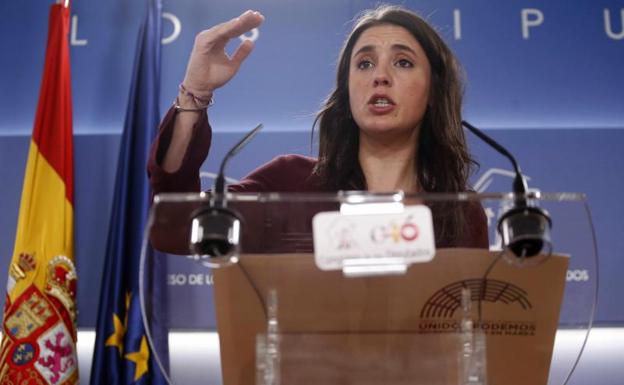 Irene Montero. 