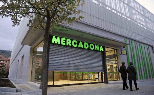 Un supermercado de Mercadona. 