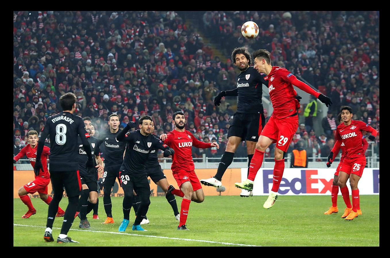 Las mejores imágenes del Spartak - Athletic