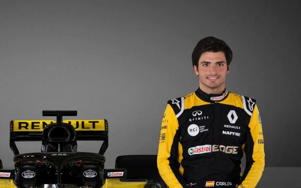 Carlos Sainz, piloto de Renault. 