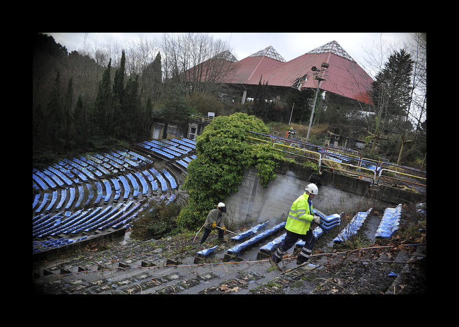 Comienza la demolición de las principales estructuras del recinto abandonado desde 1990