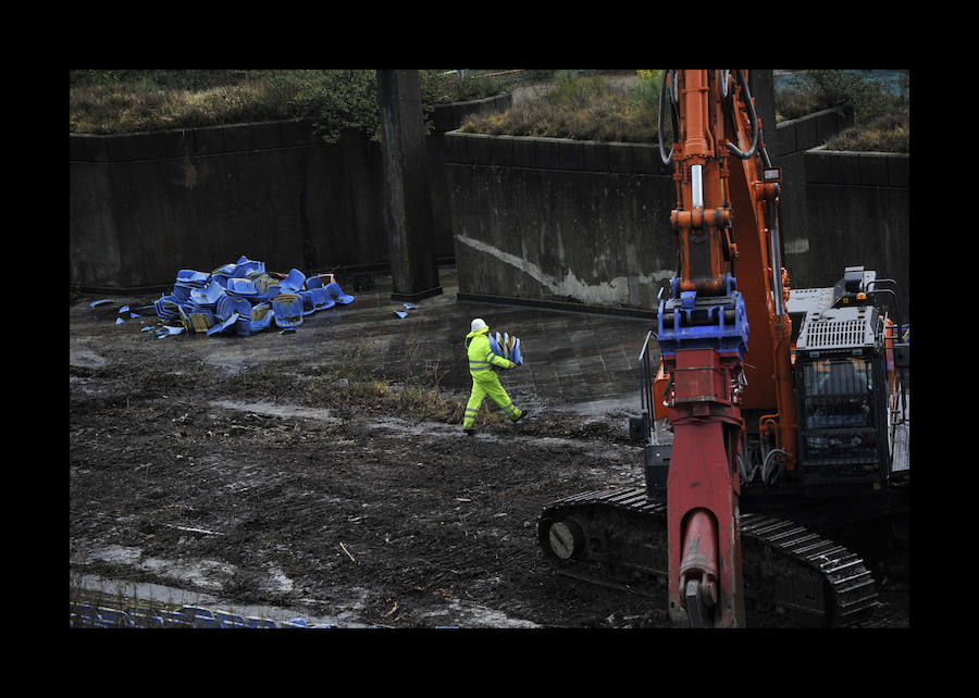 Comienza la demolición de las principales estructuras del recinto abandonado desde 1990