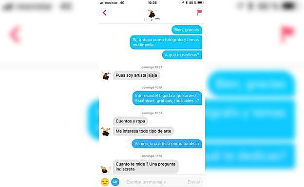 Muchos usuarios demuestran que buscan sexo en sus primeros mensajes.