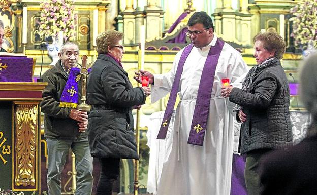 Balashowreddy Jaddu, el padre Bala, en Cáceres.