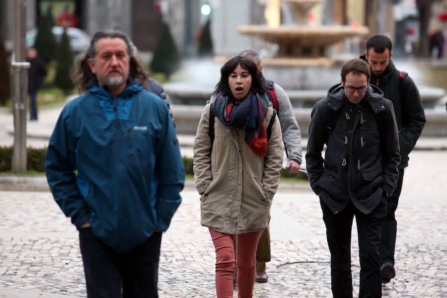 Bilbao ha registrado una mínima de -1º y el el monte Oiz se han alcanzado los -10º