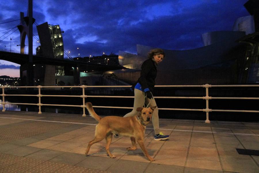 Bilbao ha registrado una mínima de -1º y el el monte Oiz se han alcanzado los -10º