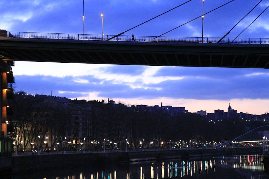 Bilbao ha registrado una mínima de -1º y el el monte Oiz se han alcanzado los -10º