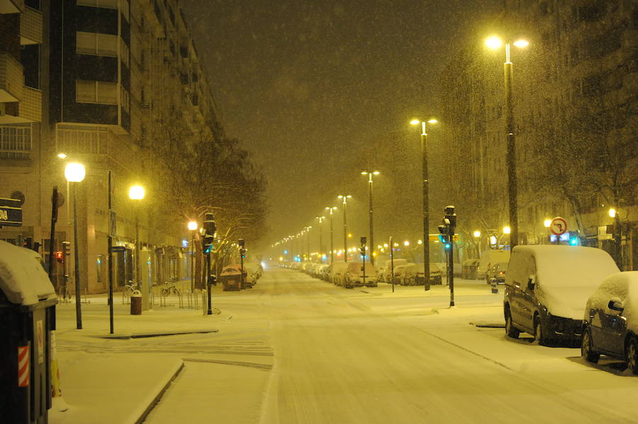 Fotos: Álava despide febrero bajo la nieve