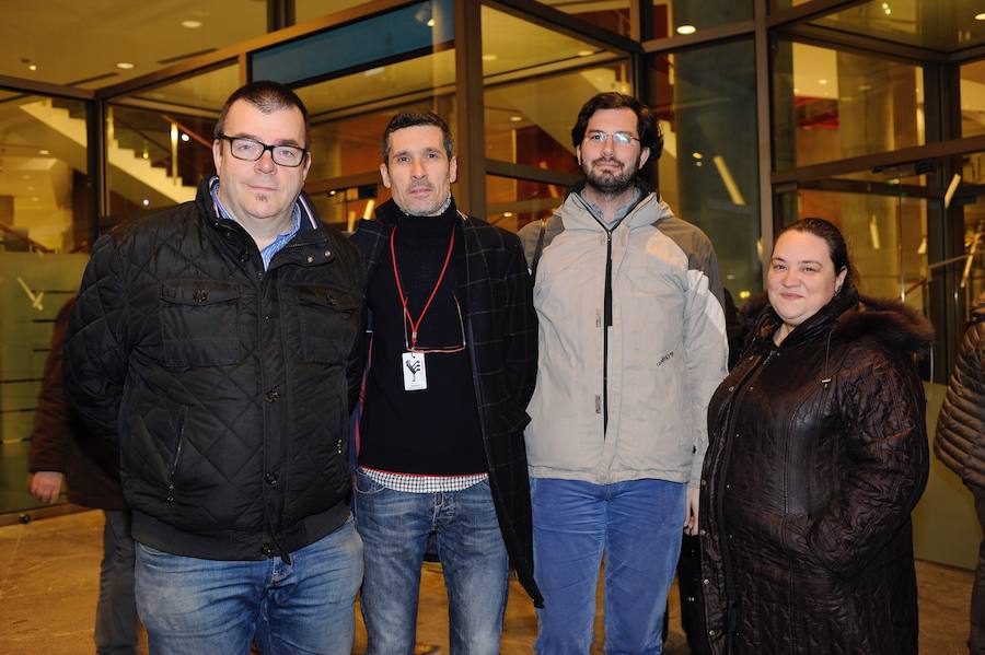 Joseba Lopezortega, Pablo Suso, Pablo Cepeda y Nora Franco. 