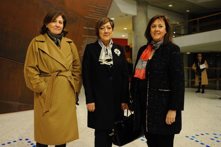 Teresa Querejazu, Itziar Rodilla y Arantza Díez.