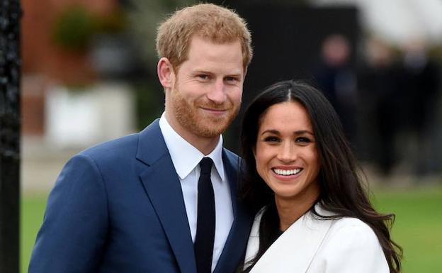 Enrique de Inglaterra y Meghan Markle.