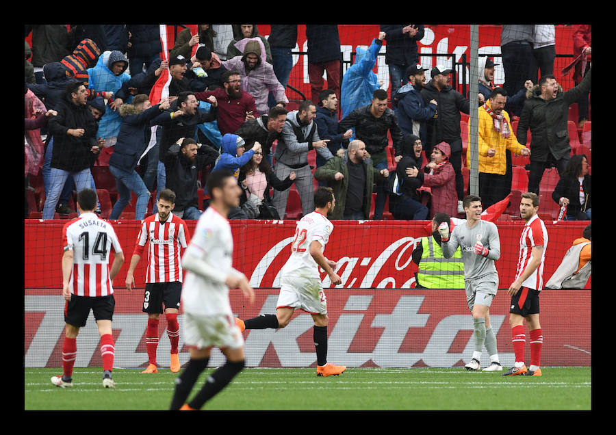 Fotos: Las mejores imágenes del Sevilla - Athletic de LaLiga 2017-18